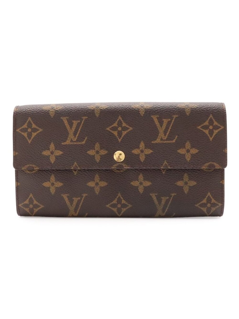 Louis Vuitton Monogram Pochette Porte Monnaie Credit Wallet Bifold